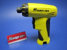 Rare Snap On 7.2v Cts561 Cly Yellow 14 Screwdriver Tool Only No Battery