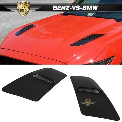 For 15-17 Ford Mustang GT OE Style Hood Air Intake Flow Vent Cover Scoop Trim PP