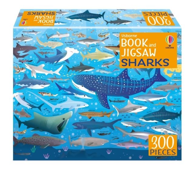 Usborne Book and Jigsaw: Sharks by Sam Smith Paperback