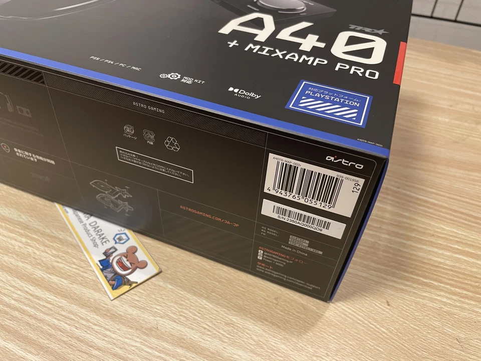 ASTRO Gaming A40 Headset + MixAmp Pro TR A40TR-MAP-002r PS4 PC 3.5mm USB Mic NEW - Image 4 of 4