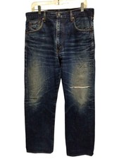 Levi's W36 502 502xx Reproduction Big E Red Selvedge Button J22 Jeans Denim