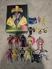 Vintage Lot Migjty Morphin Power Rangers Carrying Case Zedd Ooze Putty Goldar