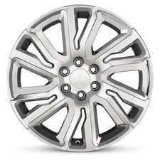 Genuine OEM Wheel For 2021 Chevrolet Tahoe 22 Inch Hyper Silver Alloy Rim