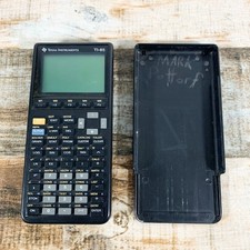 Texas Instruments TI-85 Graphing Calculator w/ Cover - Tested and Working