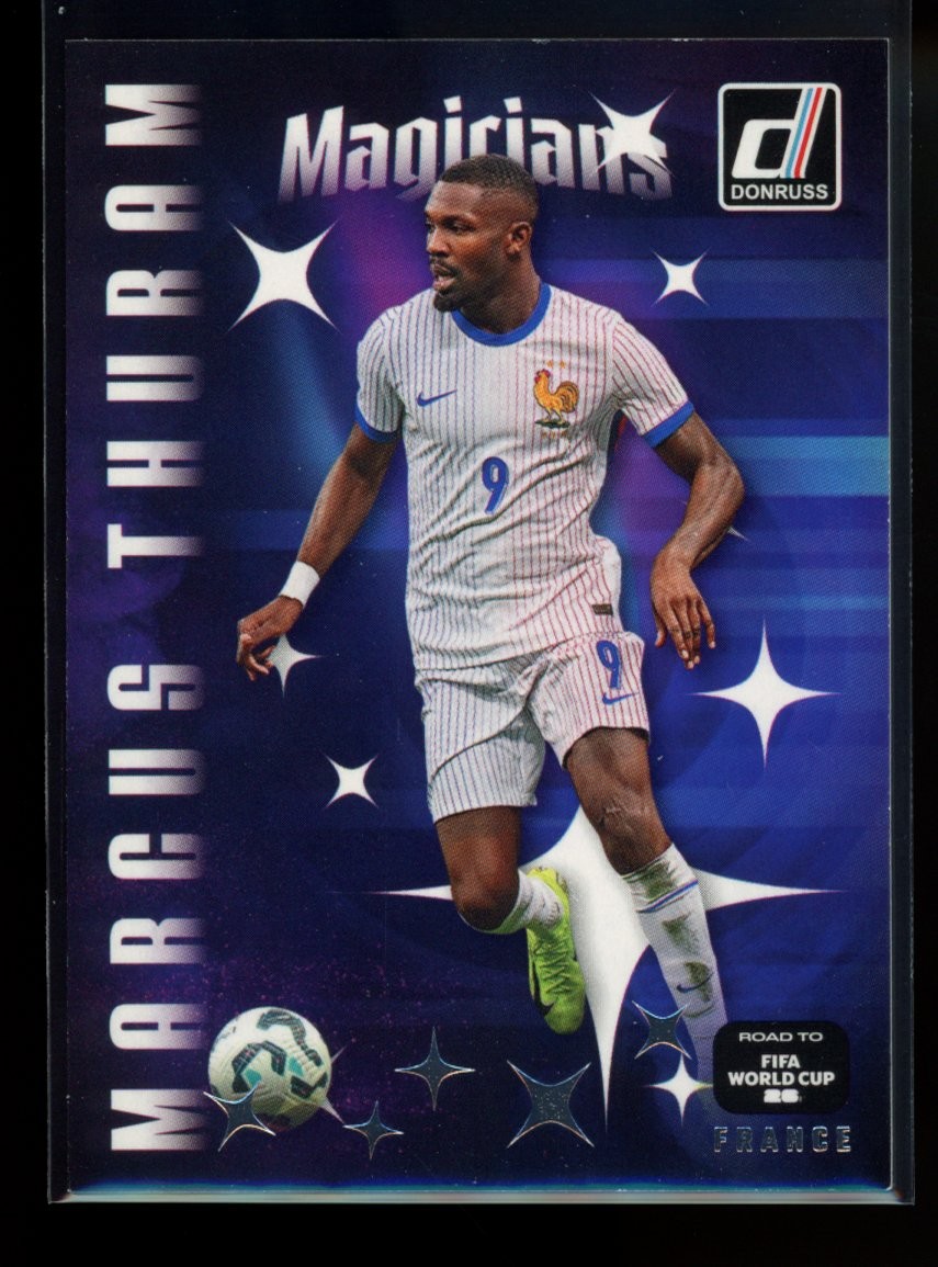 2025-26 Donruss Road to FIFA World Cup #2 Marcus Thuram Magicians Silver