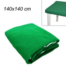 Panno verde gioco tavolo tessuto tovaglia poker blackjack texas hold'em 140x140