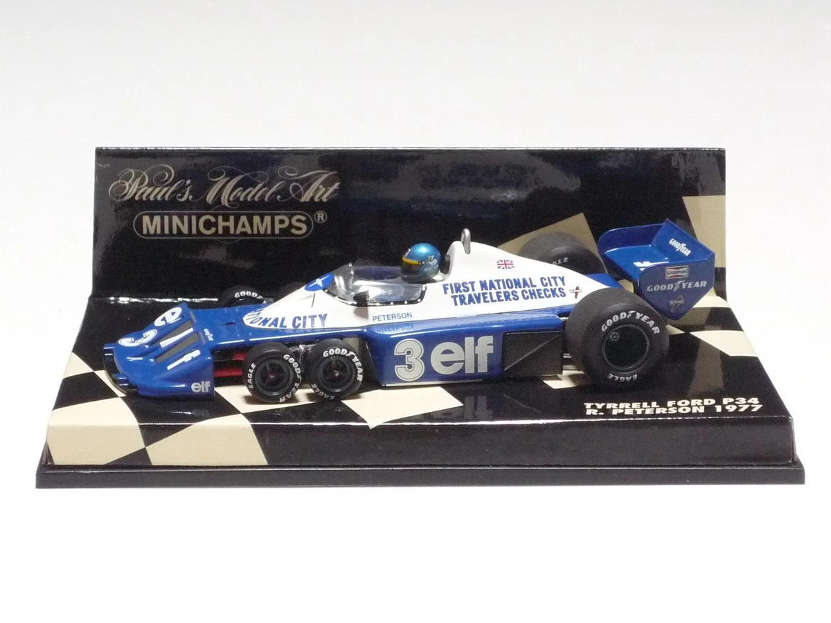 MINICHAMPS 1/43 TYRRELL P34 1977P.ドゥパイエ 25+ Tyrrell P34 In Diecast Formula 1 Cars for sale | Updated Oct 2026