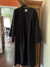 High school/Bachelor, Herff Jones black graduation gown 5'7" - 5'8"