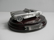 Marks Models Classic Car Collection. Pewter Chevrolet Corvette.