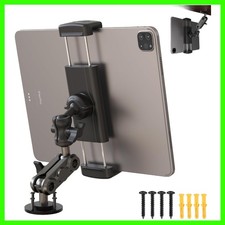 Tablet Mount for Truck Aluminum Arm Ipad Mount Car Holder for 4.7"-12.9" Ipad Mi