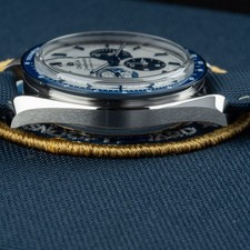 OMEGA Speedmaster Anniversary 310.32.42.50.02.001 Silver Snoopy Chrono 42mm B&P 7