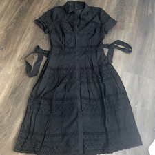 Beautiful 100% cotton embroidered dress. Talbots. New.