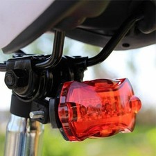 Led Bicycle Bike Cycling Rear Tail Safety Flash Light Warning Lamp Safety Easy U