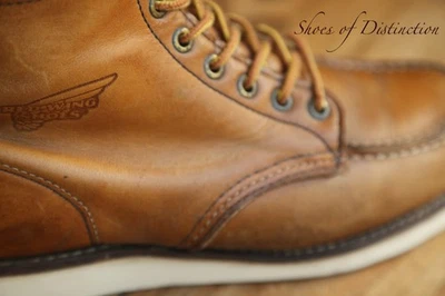 Redwing Red Wing 875 Botas Derby de Cuero Marrón Tostado Zapatos para Hombre ... - Imagen 1 de 4