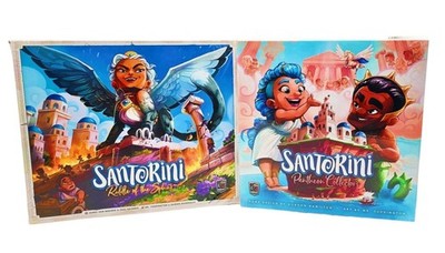 Santorini: KS ALL-IN! Pantheon Edition + Riddle of the Sphinx by Roxley SEALED