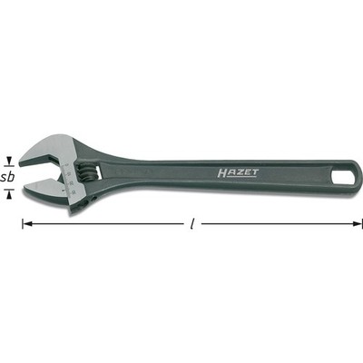 Hazet 279-6  Rollgabelschlüssel  Schlüsselweite (Metrisch) 18 mm