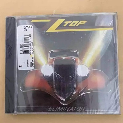 CDClassic Hard Rock & Blues Rock Album ZZ Top Music CD Eliminator Music Record C