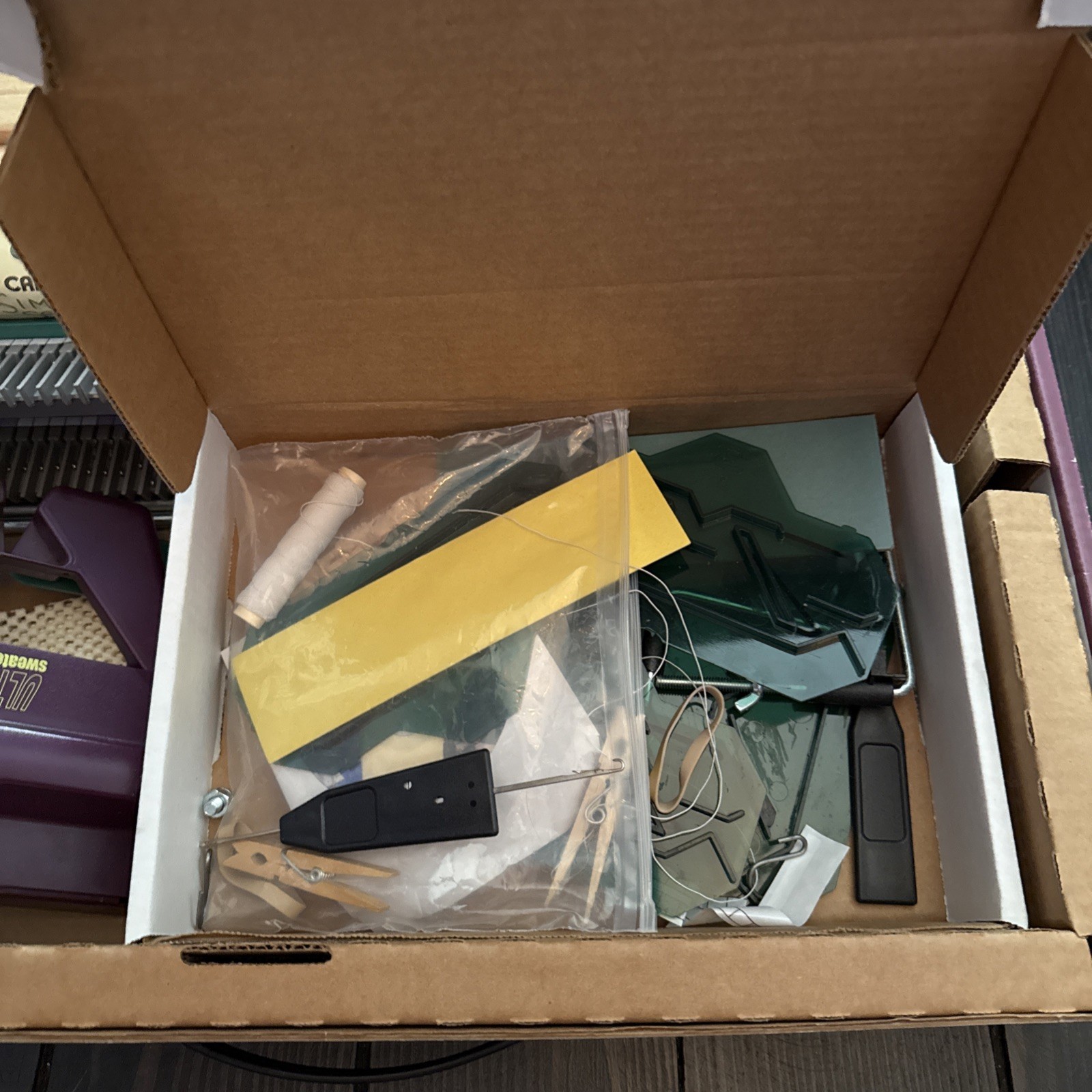 Ultimate Sweater Machine Knitting System Fast & Easy Knitting EUC!