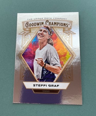 2025 Upper Deck Goodwin Champions Steffi Graf Silver Foil #11 Tennis