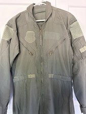 Flight Suit, Olive Green 38R CWU-27/P, Read Description