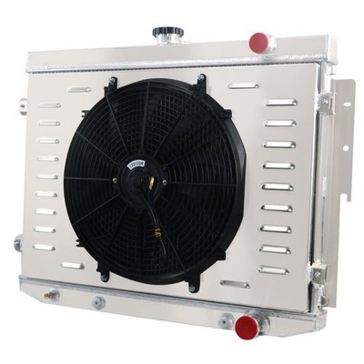 4 Row Radiator Shroud Fan for 1973-1978 Dodge Charger Coronet Monaco