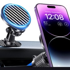 MagSafe Car Mount Strong Magnetic Phone Holder for iPhone 12  15 Dashboard
