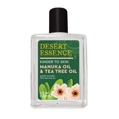 Manuka Oil & Tea Tree Oil 4 Oz By Desert Essence