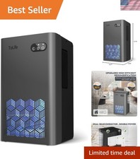Deshumidificador versátil para el hogar - Cobertura de 1000 pies cuadrados y luz LED de 7 colores