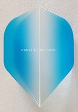 R4X Klear Light Blue Sides Standard Dart Flights
