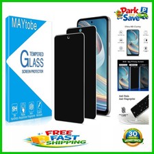 2-Pack Bubble-Free Privacy Protectors for Moto G 5G 2023 - Scratch Resistant, 9H