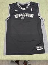 San Antonio Spurs 1 White Jersey L Adidas Men s