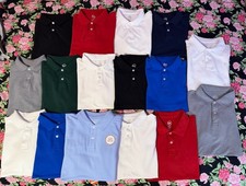 16pc Boys Polo Shirt Lot: SIZE XL 14-16 HUSKY - Wonder Nation Cotton Uniform