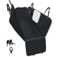 Dog Car Seat Cover with Mesh Window, Waterproof, Scratchproof Hammock for SUVs