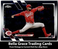 2021 Topps Chrome Update Vladimir Gutierrez #USC84 Cincinnati Reds Rookie MLB