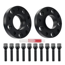 2 Pcs Wheel Spacer 5x120mm 72.56mm M12x1.5 1 inch For 2009-2011 BMW 328i xDrive