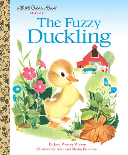 The Fuzzy Duckling (Little Golden Book) - Hardcover - GOOD