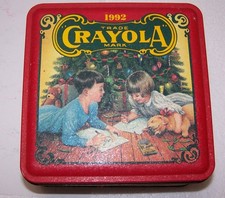 Deux livres de pastels à l'huile de qualité étudiant Cray-Pas en étain Crayola 1992