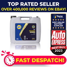 Engine Oil 20L for KIA SPORTAGE Mk5 1.6D D4FE 20 Litres NAPA 0W20 SN C5 VE ECO 5.29 per litre