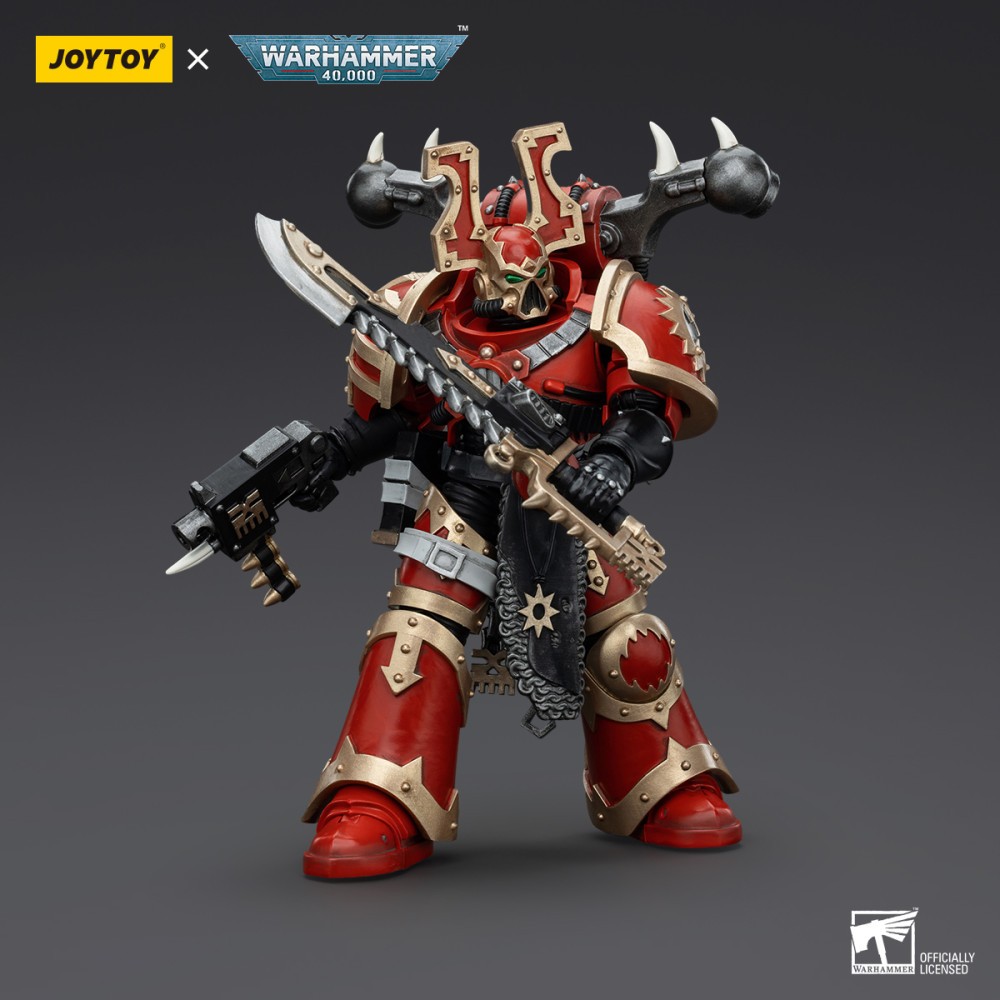 JoyToy Space Marine del Caos - Mangiamondo Khorne Berzerker 1 - Warhammer 40K
