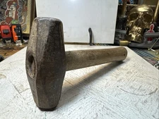 Antique No. 2 Warwood Sledgehammer Stamped 85 10” Long 4.5” Head