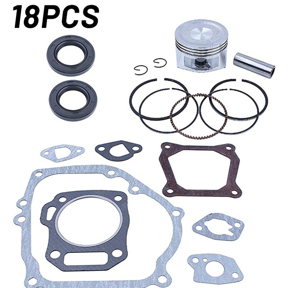 Ymiko Kit Pistone Cilindro 47mm - Set Ricostruzione Top End Per Jog 50cc 2 Tempi 1E40QMB