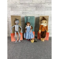 Kish & Co WIZARD Of OZ Collector Set DOROTHY Tin Man Scarecrow 1993 Limited 950