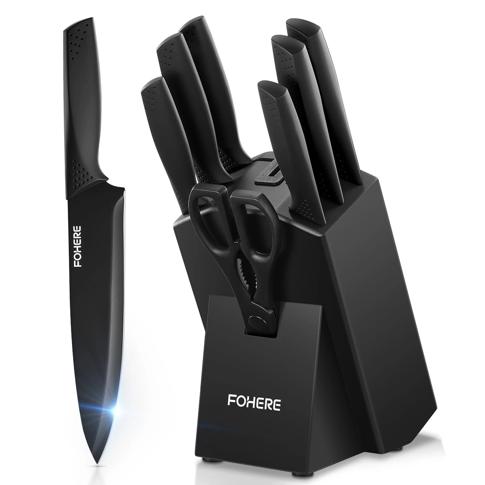 Set 8 Pieces Kitchen Set with Block High Carbon Stainless Steel -Sharpening B...
Opens in a new wind