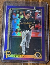 2025 Chrome Update Baseball Matt Gorski RC Purple Refractor /250 #USC99
