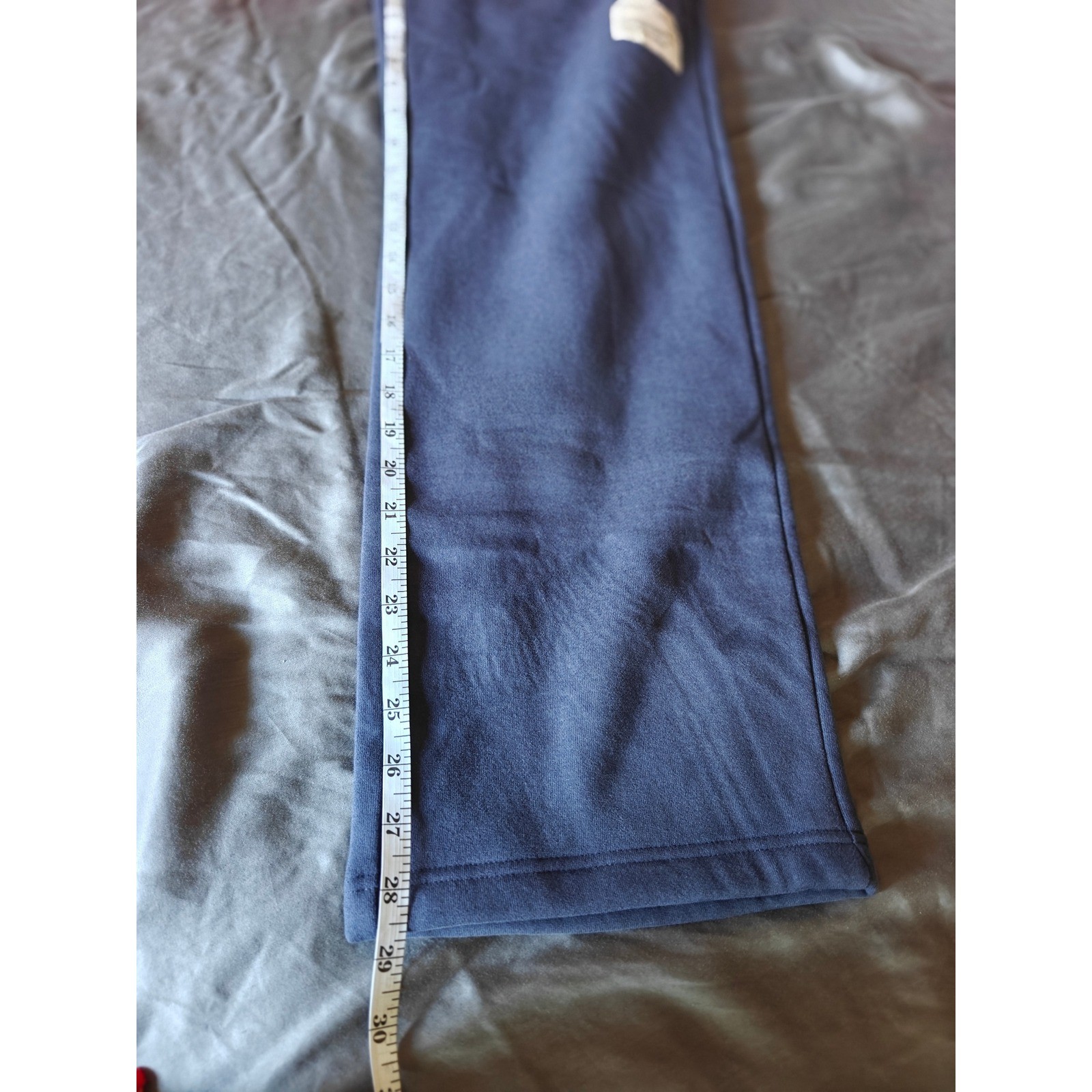 COMFRT CLOTHING Affirmation Sweatpants Midnight Blue XS Wide Leg Elastic Waist