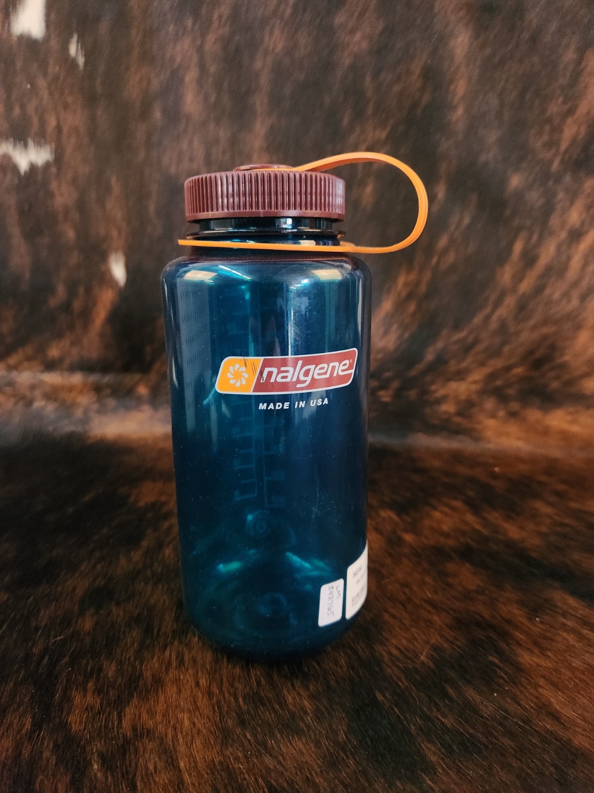 Nalgene 32oz Wide Mouth Teal Sustain