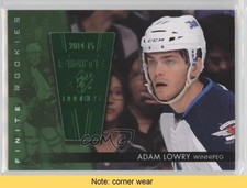 2014-15 SPx Finite Rookies 149/299 Adam Lowry #20 RC READ 0af