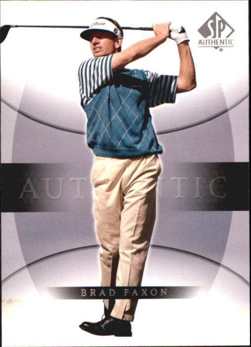 2004 SP Authentic #8 Brad Faxon - GOLF