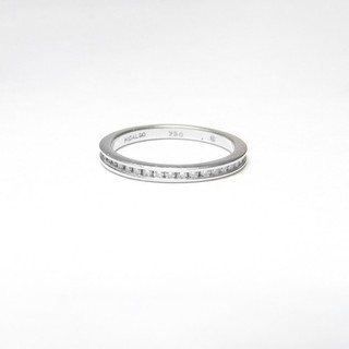 Anillo estilo banda diamantes talla brillante 21 oro blanco 18K HIDALGO Estate 0 15 quilates