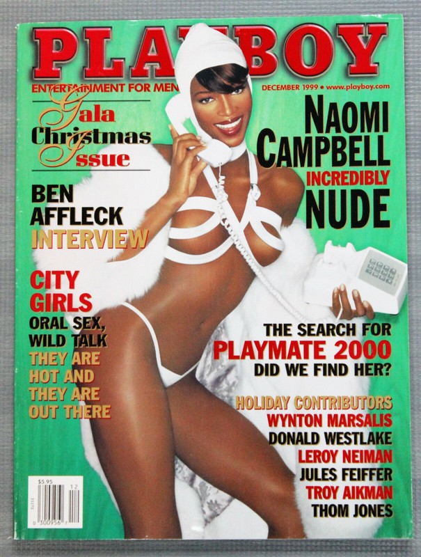 PLAYBOY DECEMBER 1999 - PLAYMATE BROOKE RICHARDS - NAOMI CAMPBELL PICTORIAL